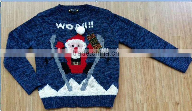 High Quality Unisex knitted Christmas sweaters Ugly Christmas pull over sweaters (BKNB20)