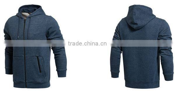 New Design Men Custom Casual Zip Up Sports Wear Custom Embroidered Hoodies