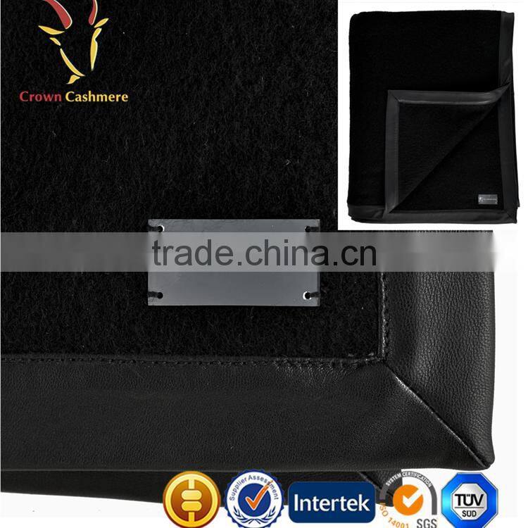 Warmly Wool and Silk Baby Fleece Double Layer Blanket with Logo