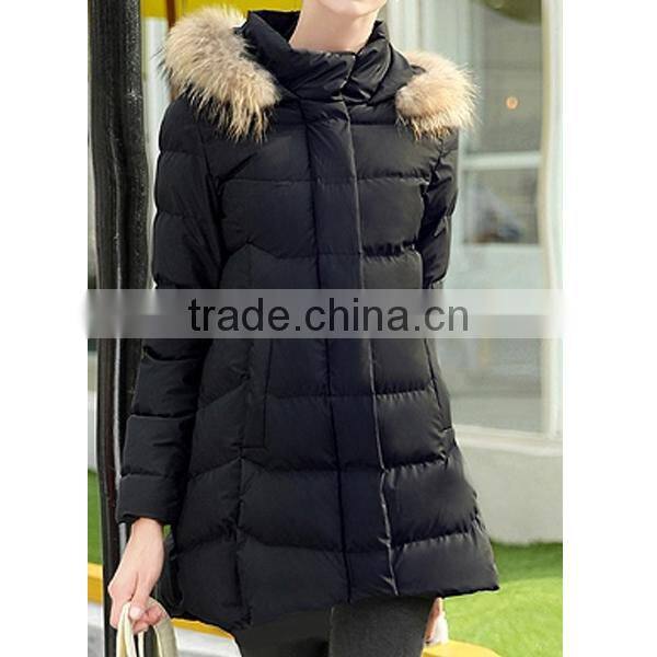 2015 New Design Ladies Casual Customized Puffer Padded Jacket