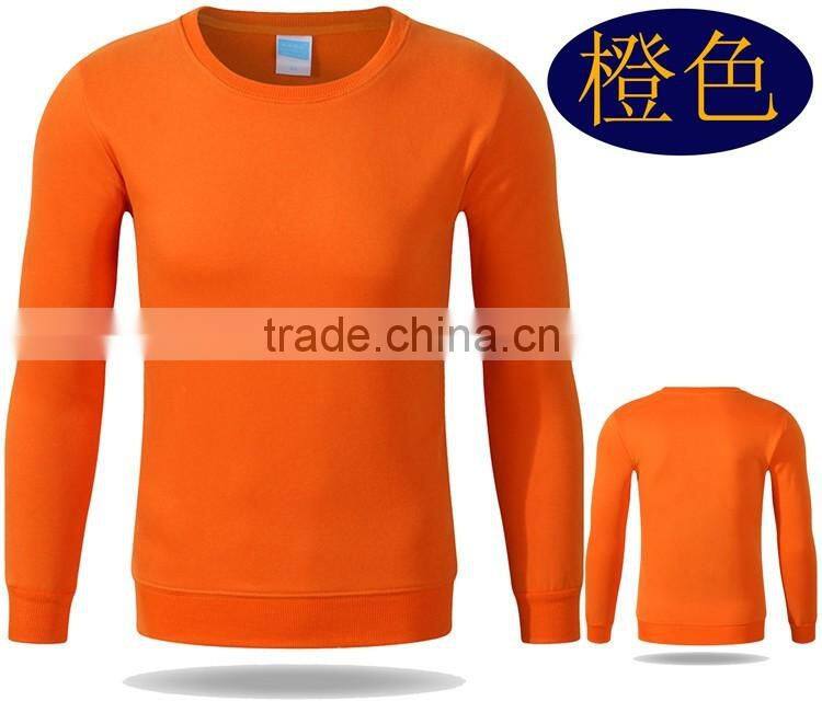 Low MOQ hot custom cheap blank pullover college student hoodies without hood