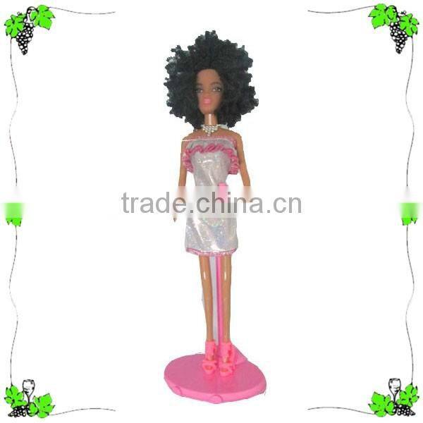 High quality toy doll fast delivery plastic black doll love doll