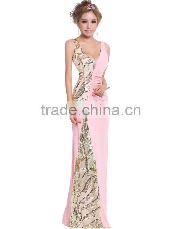 2016 Club evening gown dress night evening dress for sexy ladies