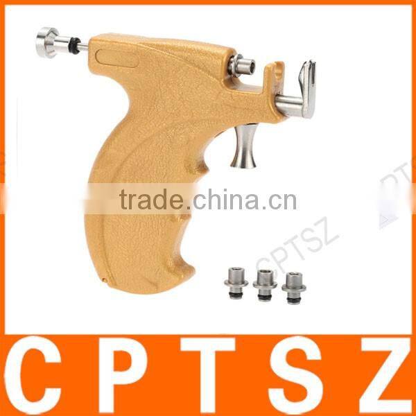 Professional Stainless Steel Safety Ear Nose Navel Body Piercing Gun Tool Kit Set