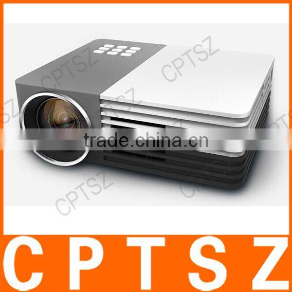 New Arrival GM-50 HD Home Theater Mini LED TV Projector Beamer SD/HDMI/VGA/AV/USB Power LCD Projector