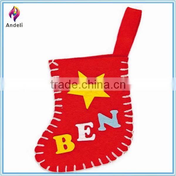 Christmas tree applique,christmas tree prices ,Felt Christmas Ornaments Christmas stocking Santa Claus