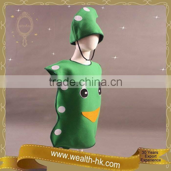Cute Kids Green Pea Costume