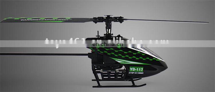 2.4G 4CH RC Helicopter Single-blade Helicopter With GYRO YD-117 RC Helicopter