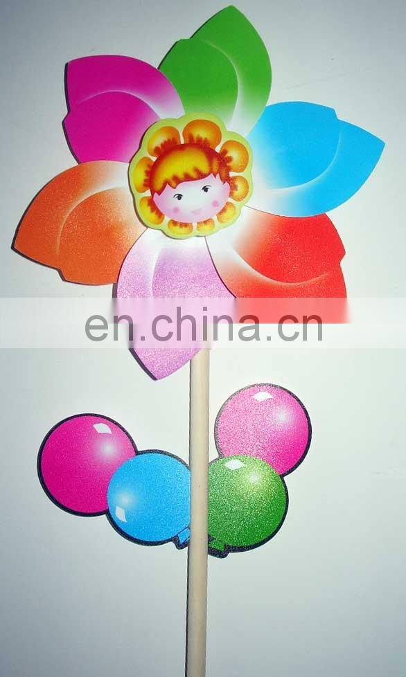 new fashion plastic advertising pinwheel