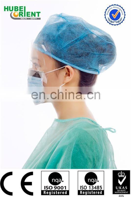 Medical Surgical 3 Ply Face Mask With Splash Visor