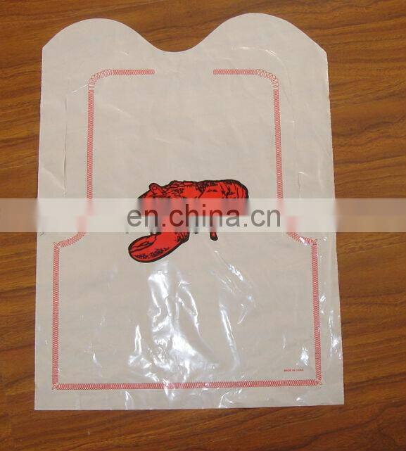 Disposable Plastic bib