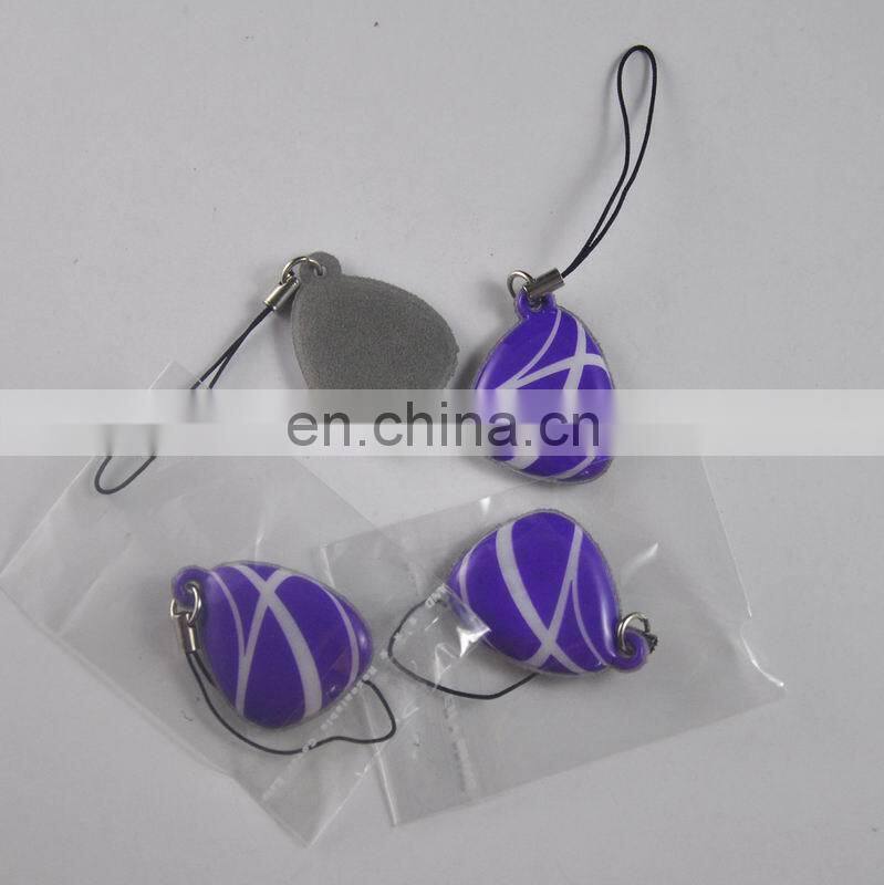 China wholesale business promotions gifts cell phone screen cleaer stickers
