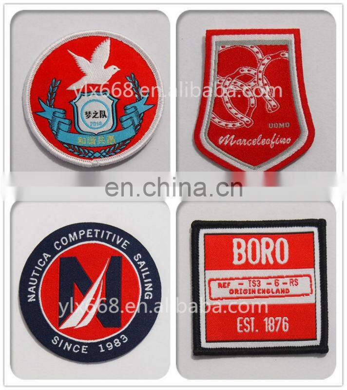 2015 Top grade school uniform woven badge