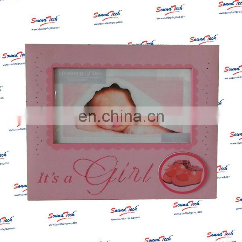 decorative christmas gift boxes with photo frame voice recrecord module, gift boxes