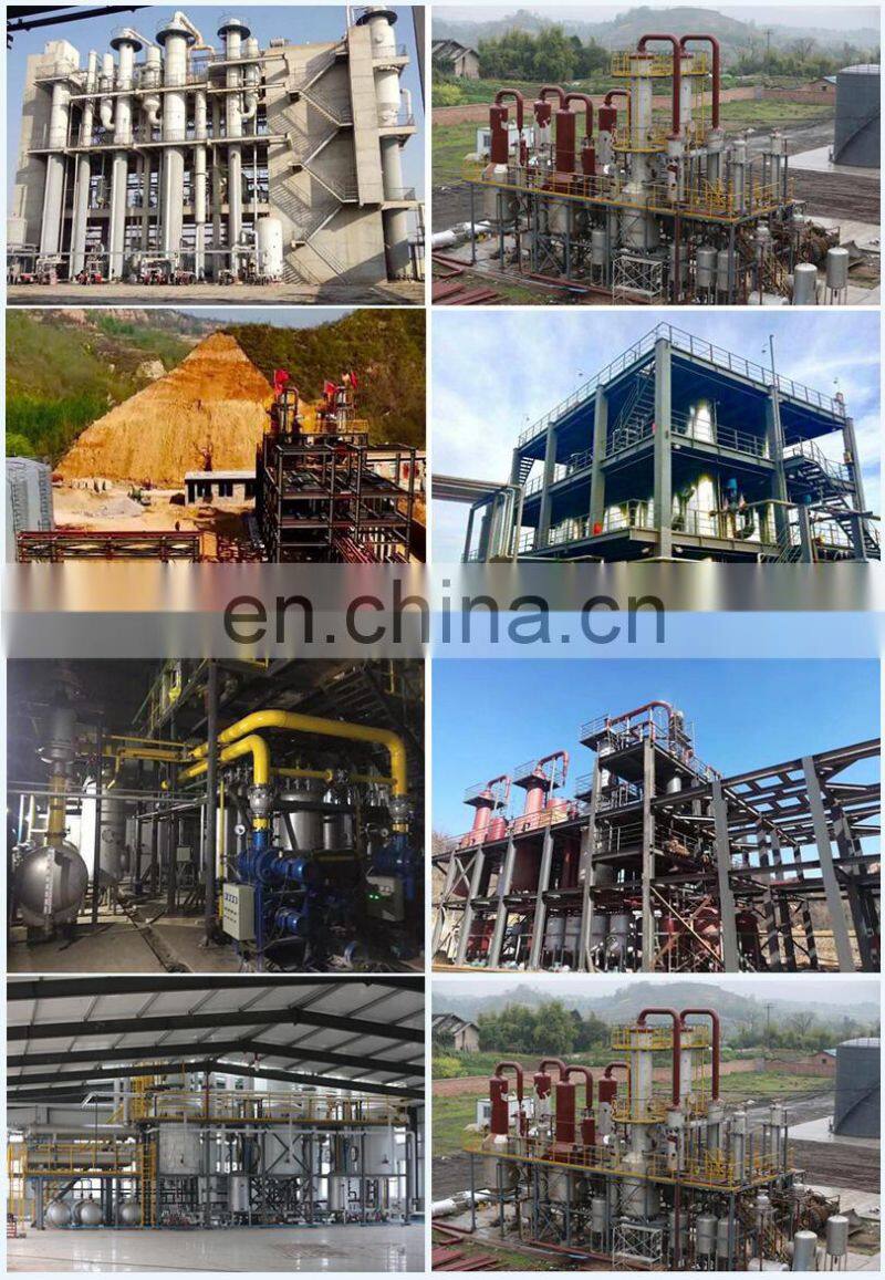 waste lube lubricant tyre pyrolysis refining process oil extraction distillation machine plant