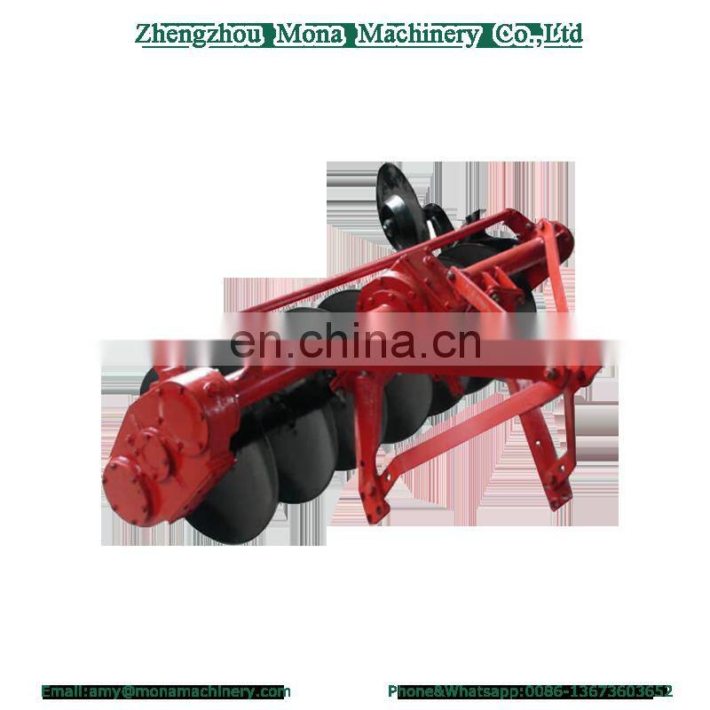 Agricultural equipment two way disc plough for walking tractor