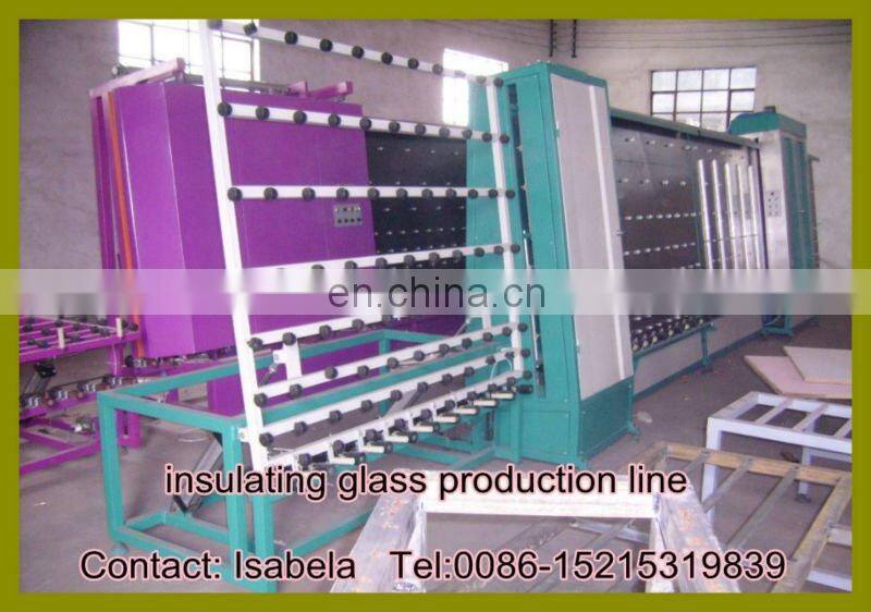 Vertical Semi Automatic Roller Press Double Glazed Glass Production Line (LB1600G)