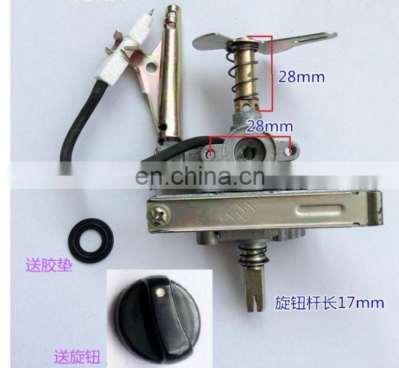 Desktop gas stove electronic ignition assembly single and double tube electronic igniter