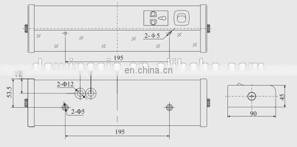 Marine lighting LED bedside light