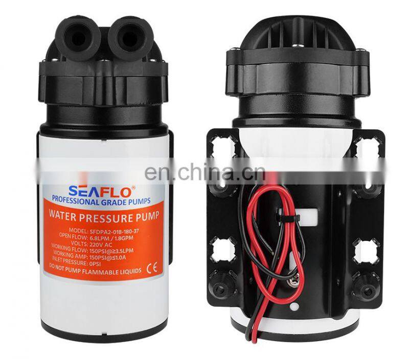 SEAFLO New 220v High Pressure Washer High Suction Coffee Machine Syrup ac water Pump