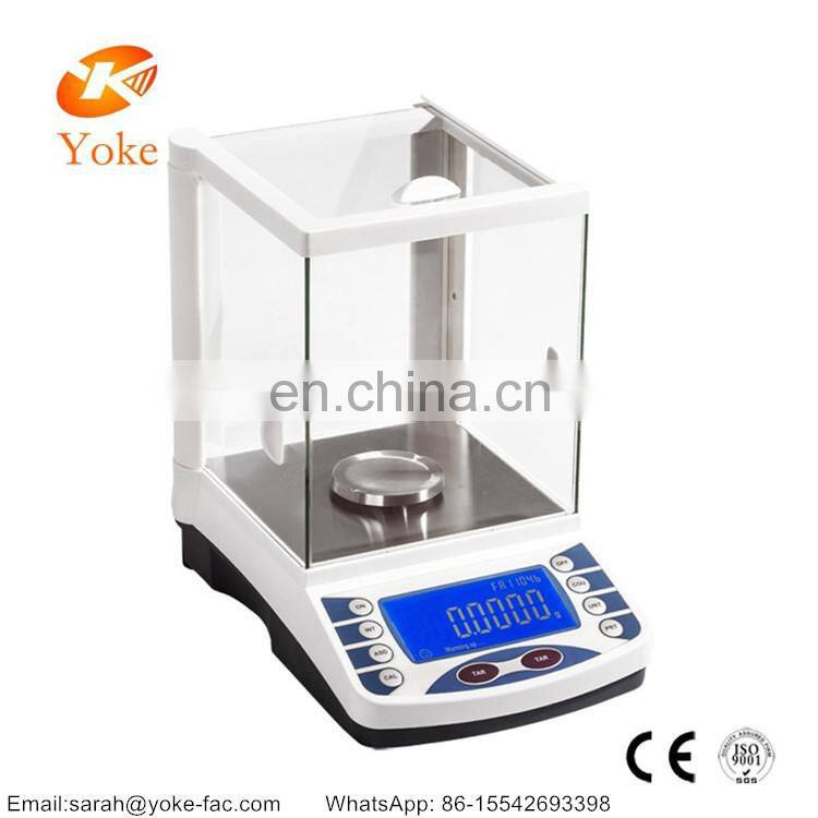 210g 0.1mg digital balance scale weighing machine