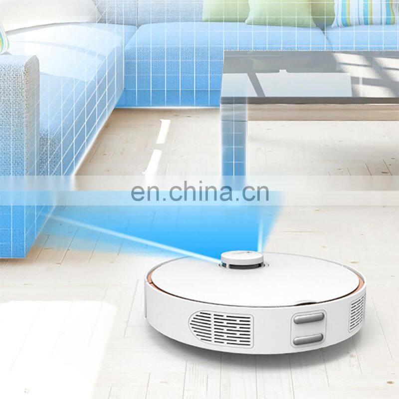 360 S7 Laser Navigation Slam Route Planning 2000Pa Large Suction Ultra-quiet Map Memory Sweeping Floor Mopping Robot