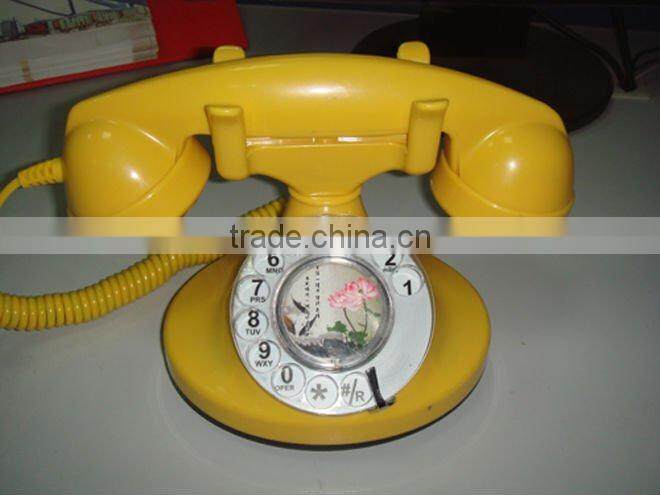 Rotary dial classic telephone