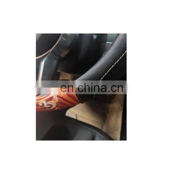 Natural rubber anti-skid, high quality steering wheel protection covers absorb sweat and resist dirt