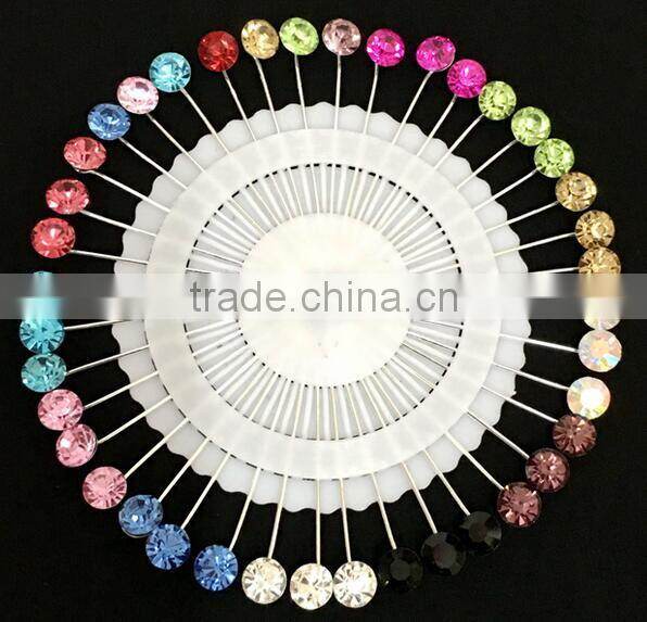 B068 HOT SALE 2014 BIG DIAMOND MUSILM BROOCH HIJAB SCARF PINS