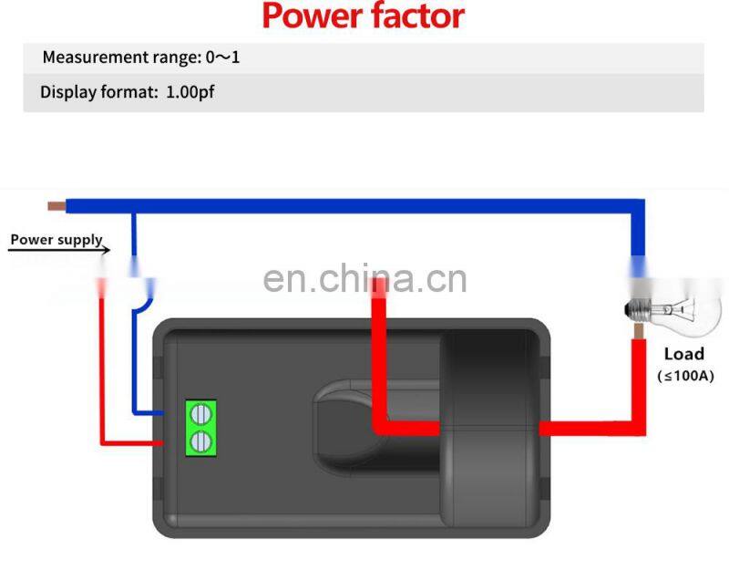 100A 220VAC 380VAC Power Meter Digital Voltmeter Ammeter Watt Meter Voltage Current Power Monitor electric Tester Volt 40-440V