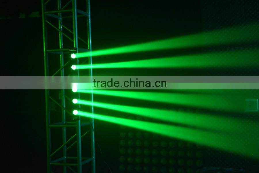 Stage light 6pcs*10w rgbw four in one led pixel beam moving bar light