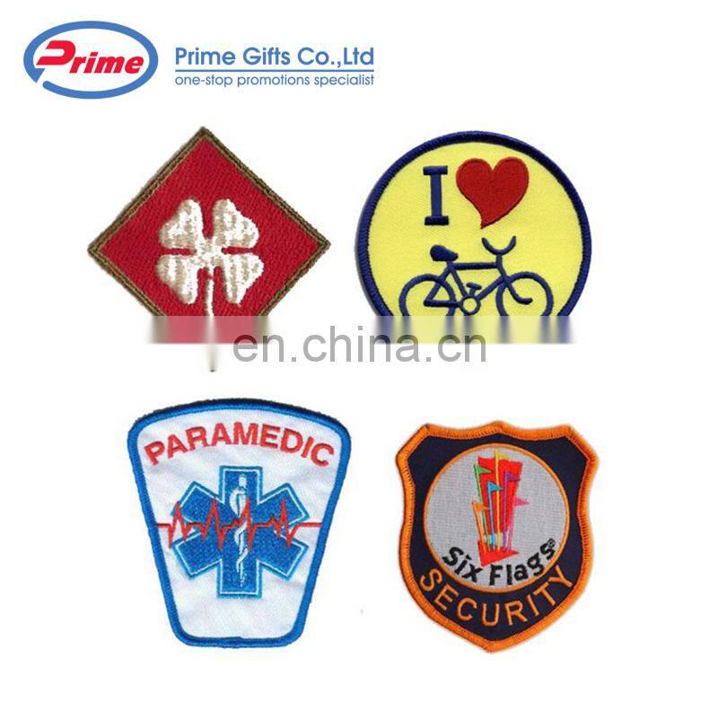Cheap Custom Stick- On Badge Embroidery Patch for Clothing