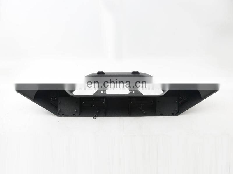 High Quality Steel Front Bumper for Jeep Wrangler JK 07+ Auto bumper With LED light