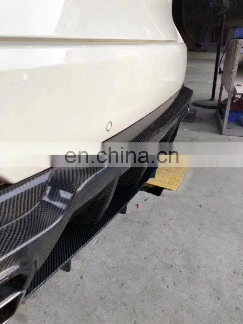 Runde Carbon Fiber Material Mansory Style For Maserati Levante Body Kit Front Lip Rear Lip Side Skirt Wind Knife