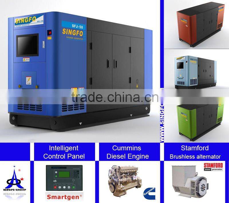 POPULAR 120KVA OPEN TYPE DIESEL GENERATOR SET