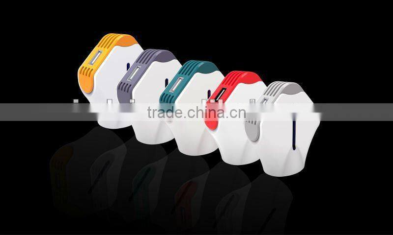 2000mah,2 USB Ports wall charger