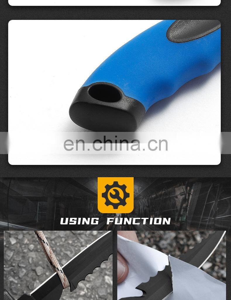Hot Sale Fishing Knife Stainless Steel Outdoor Camping Hiking Fishing Emergency Survival Kit Knife