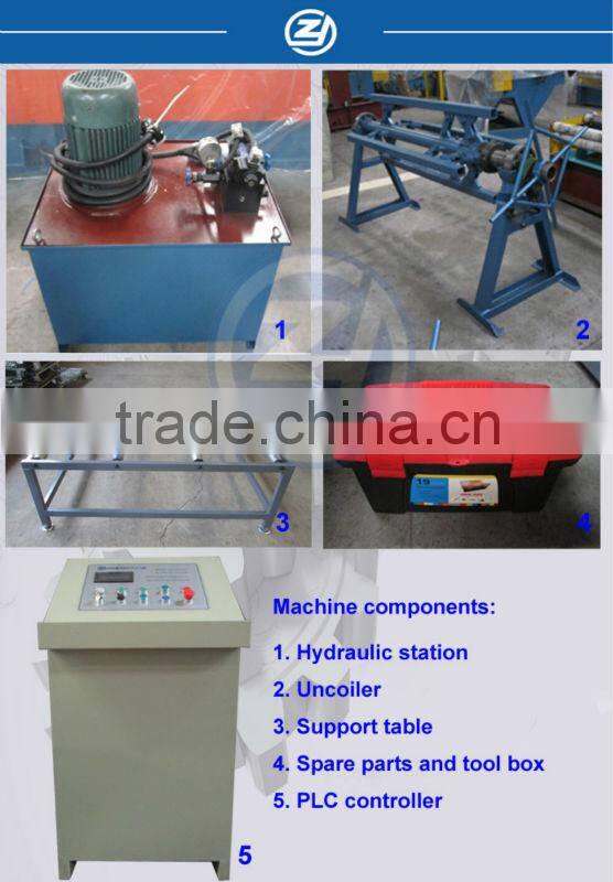 100-300mm Adjustable C Z Purlin Forming Machine