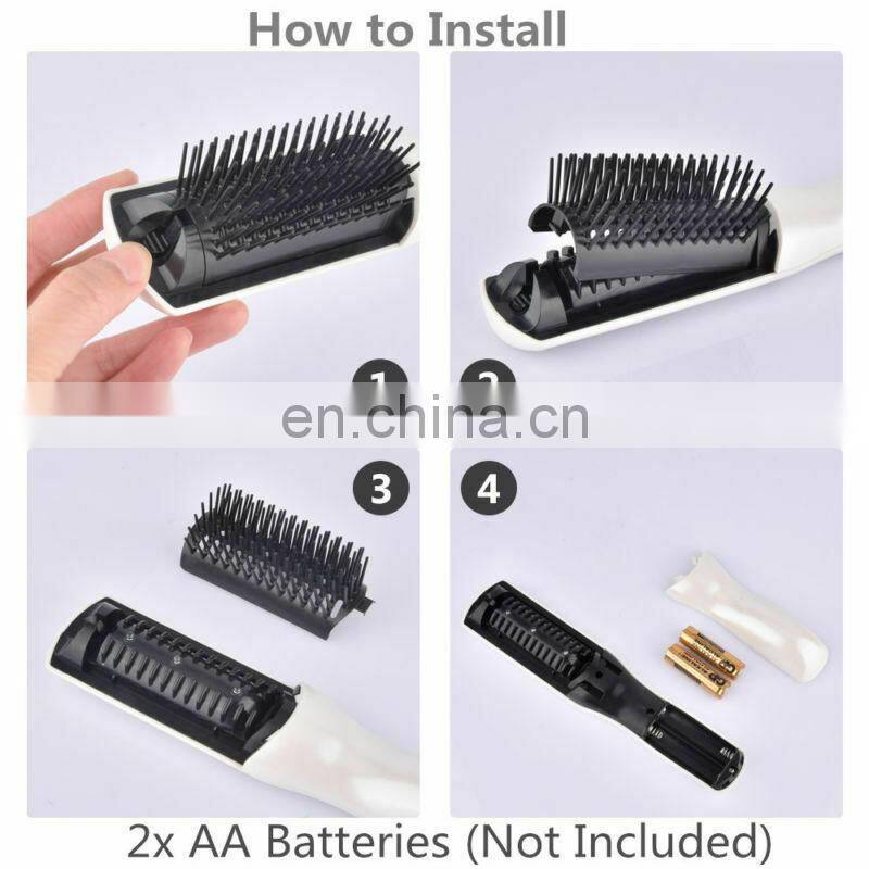 Laser Massage Hair Comb Electronic Infrared Anti-hair Loss Hair Growth Hairbrush