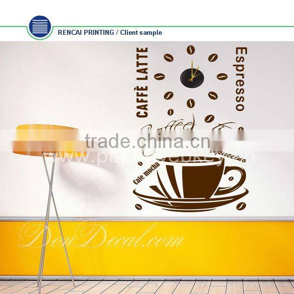 Coffee Shop Wall Words Sticker Removable Vinyl Wall Decal Quote wall sticker