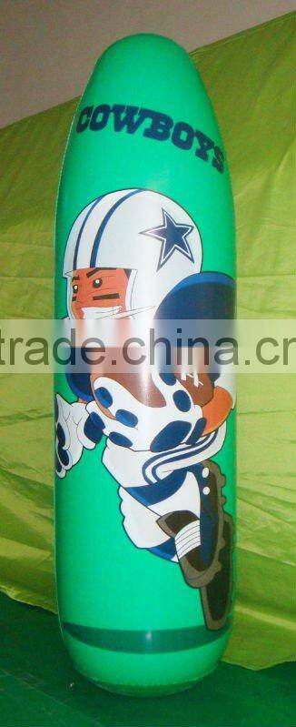 pvc inflatable animal bop bag/funny toy