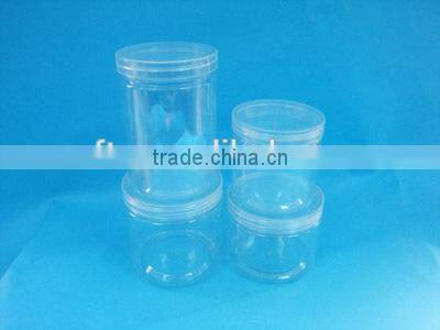 500ml empty clear PET jar