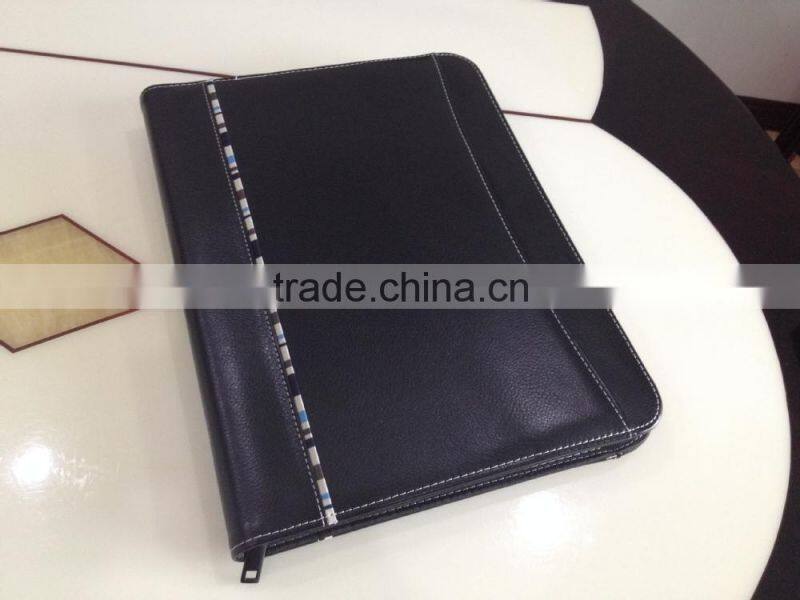 Promotional pu leather meeting folder, conference folder NS-JLJ0010