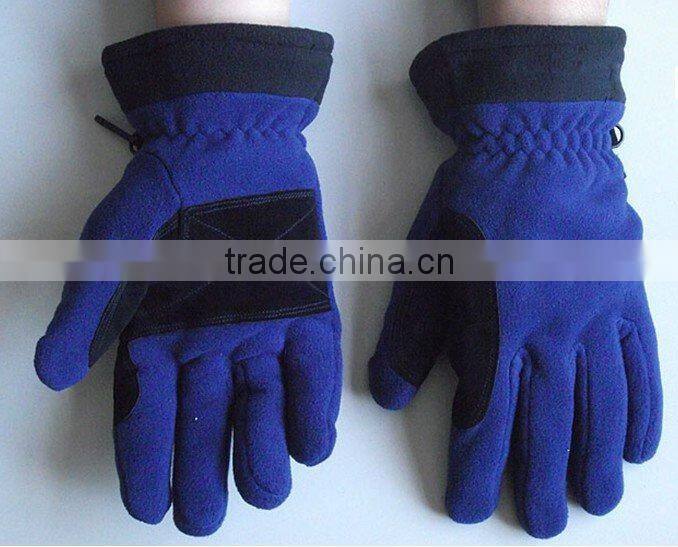 Spandex Back Synthetic Leather Palm safety Protective Mechanic Work Gloves
