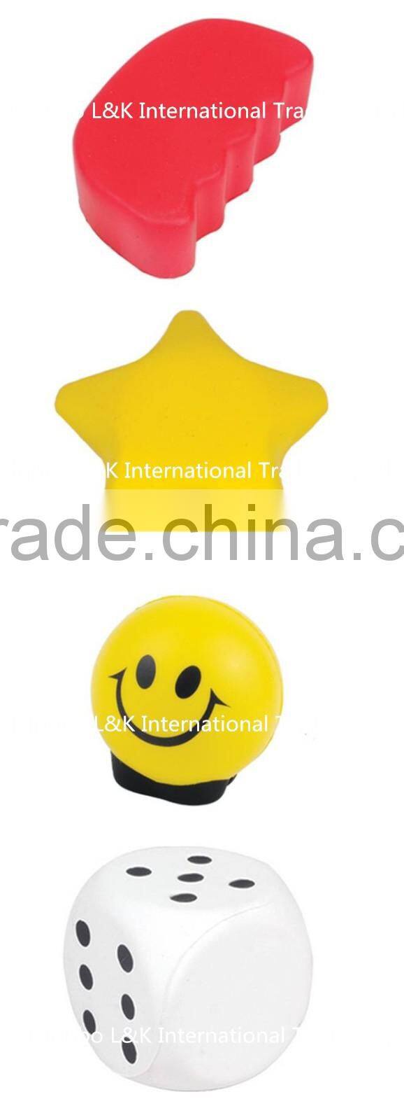 Best selling pu material soft heart toy