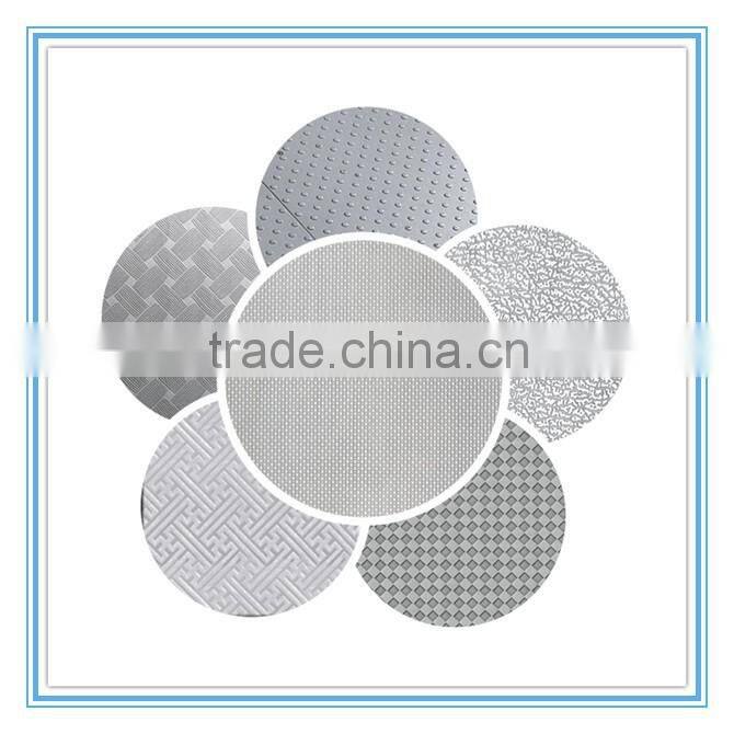 Gold supplier sus304 stainless steel embossed plate