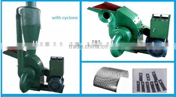 High efficiency and low cost tree branch crusher machine