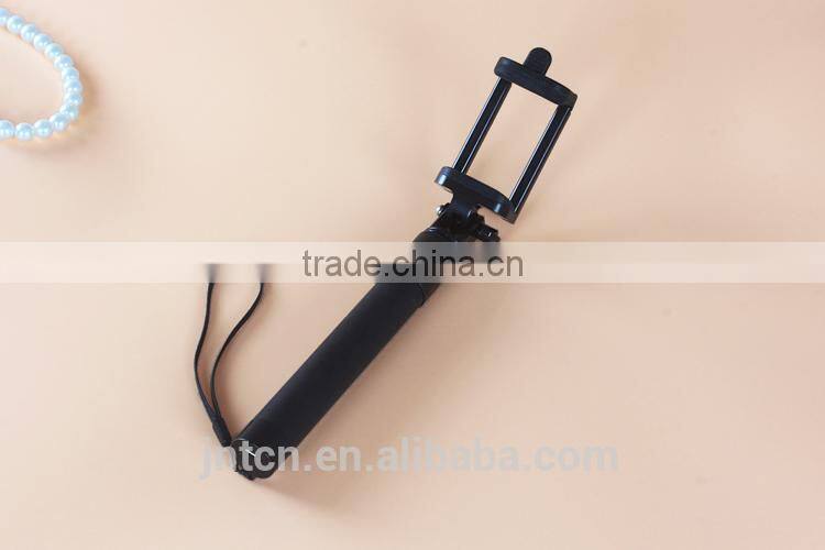 MINI rechargeable folding phone holder monopod bluetooth selfie stick QC22