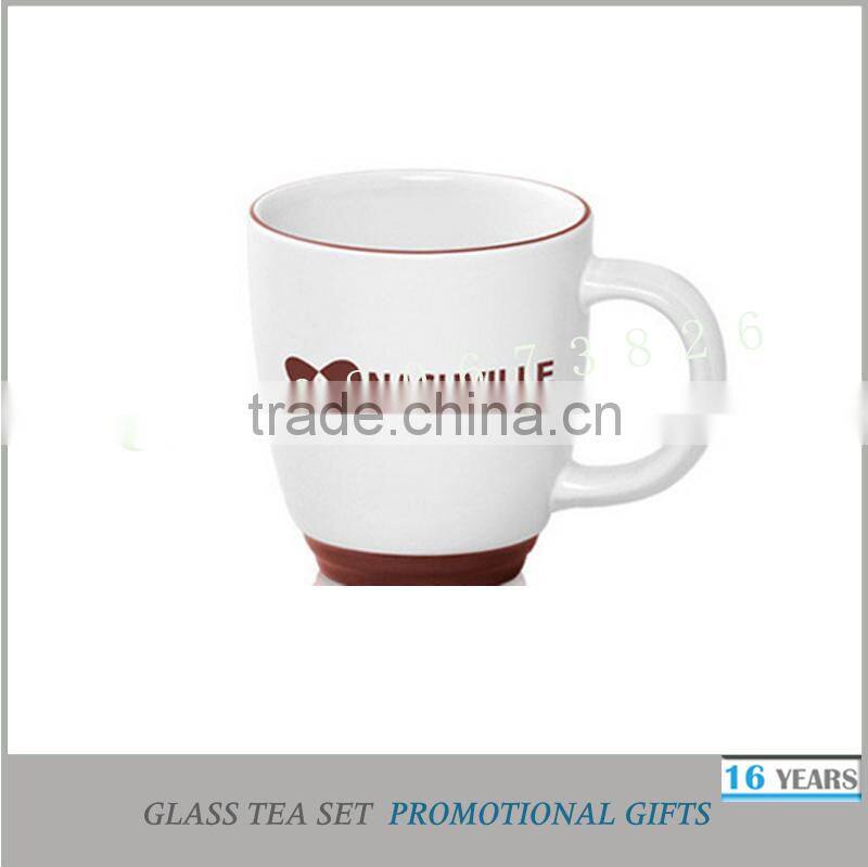 Wholesale many English letters ceramic cups can Customized English letters logo