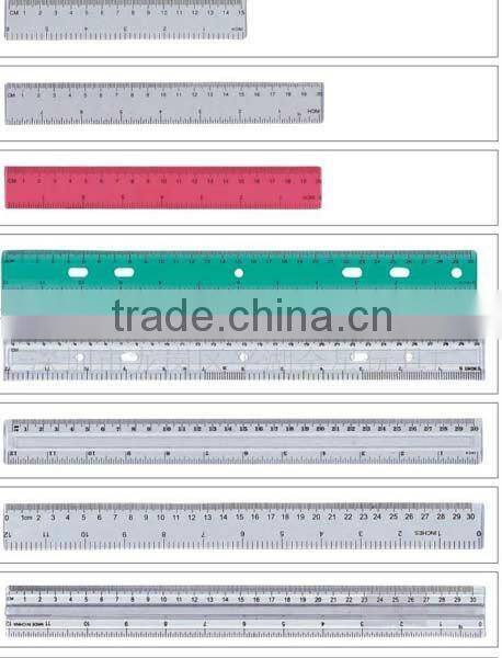 promotional fantastic 15cm clear acrylic straight ruler with round corner